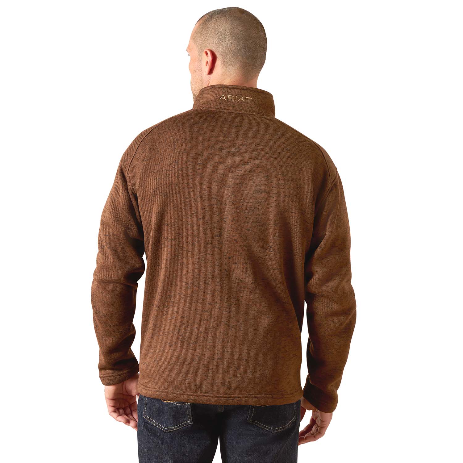 Ariat Mens Caldwell 1/4 Zip Pullover Sweater - Ariat - Equiluxe Tack