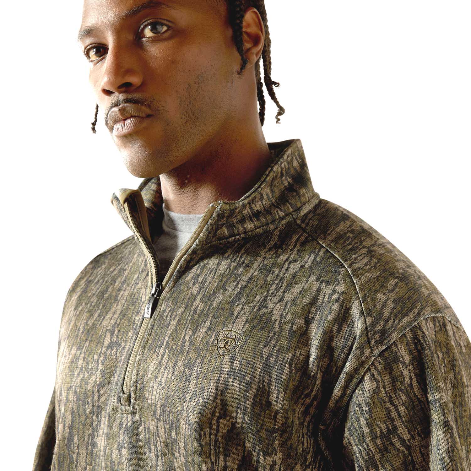 Ariat Mens Caldwell 1/4 Zip Pullover Sweater - Ariat - Equiluxe Tack