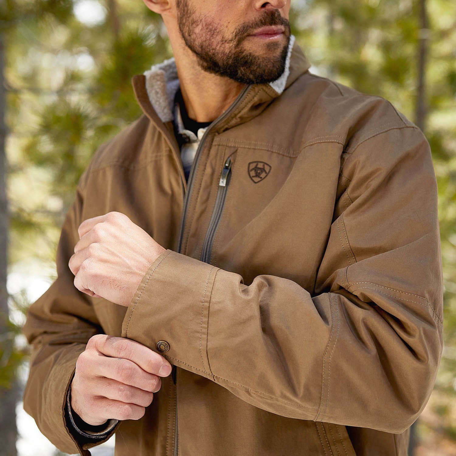 Ariat Men's Grizzly Canvas Insulated Jacket - Ariat - Equiluxe Tack