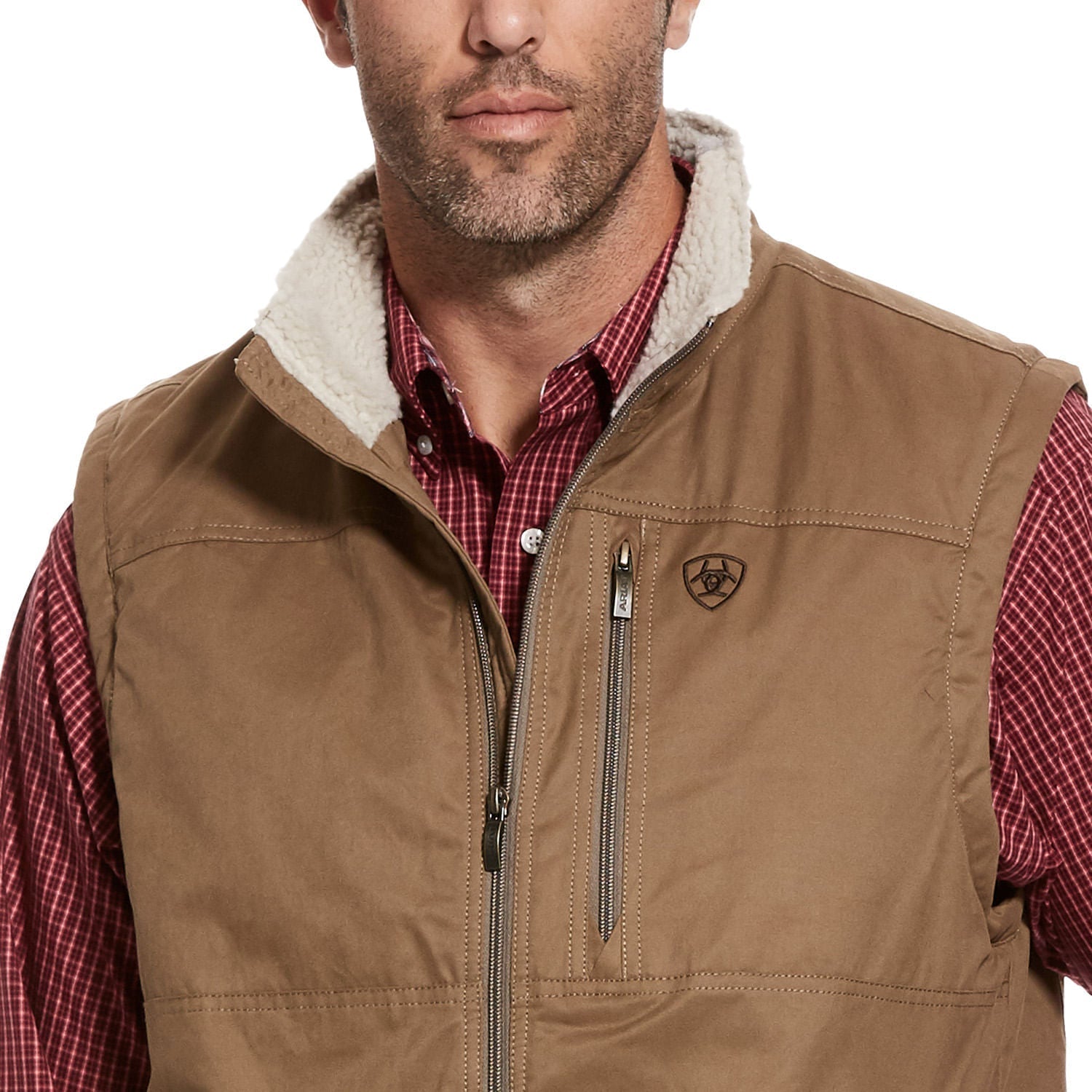 Ariat Men's Grizzly Canvas Insulated Vest - Ariat - Equiluxe Tack