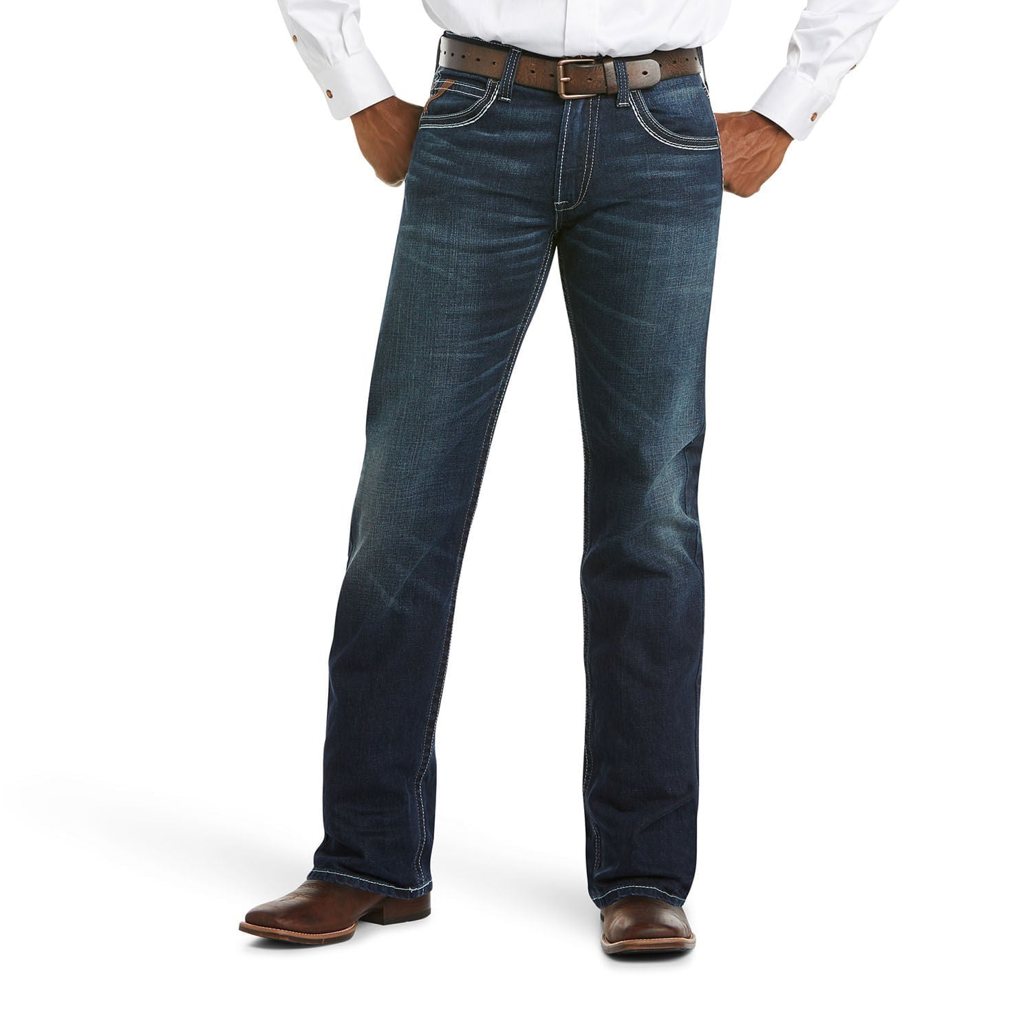 Ariat Men's M5 Slim Stretch Coltrane Stackable Straight Leg Jean - Ariat - Equiluxe Tack
