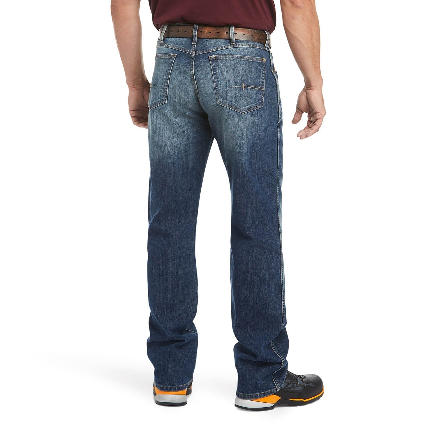 Ariat Men's Rebar M3 Loose DuraStretch Basic Stackable Straight Leg Jean - Ariat - Equiluxe Tack