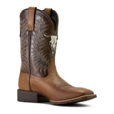 Ariat Men's Sport Steer Skull Boots