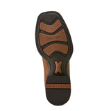 Ariat Mens Western Big Rig Wide Square Toe Cowboy Boot – Comfortable Durable Leather Work Boot