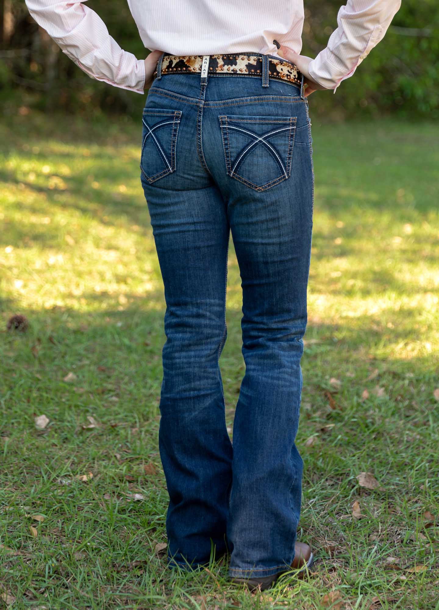 Ariat R.E.A.L. Perfect Rise Stretch Boot Cut Jean - Ariat - Equiluxe Tack