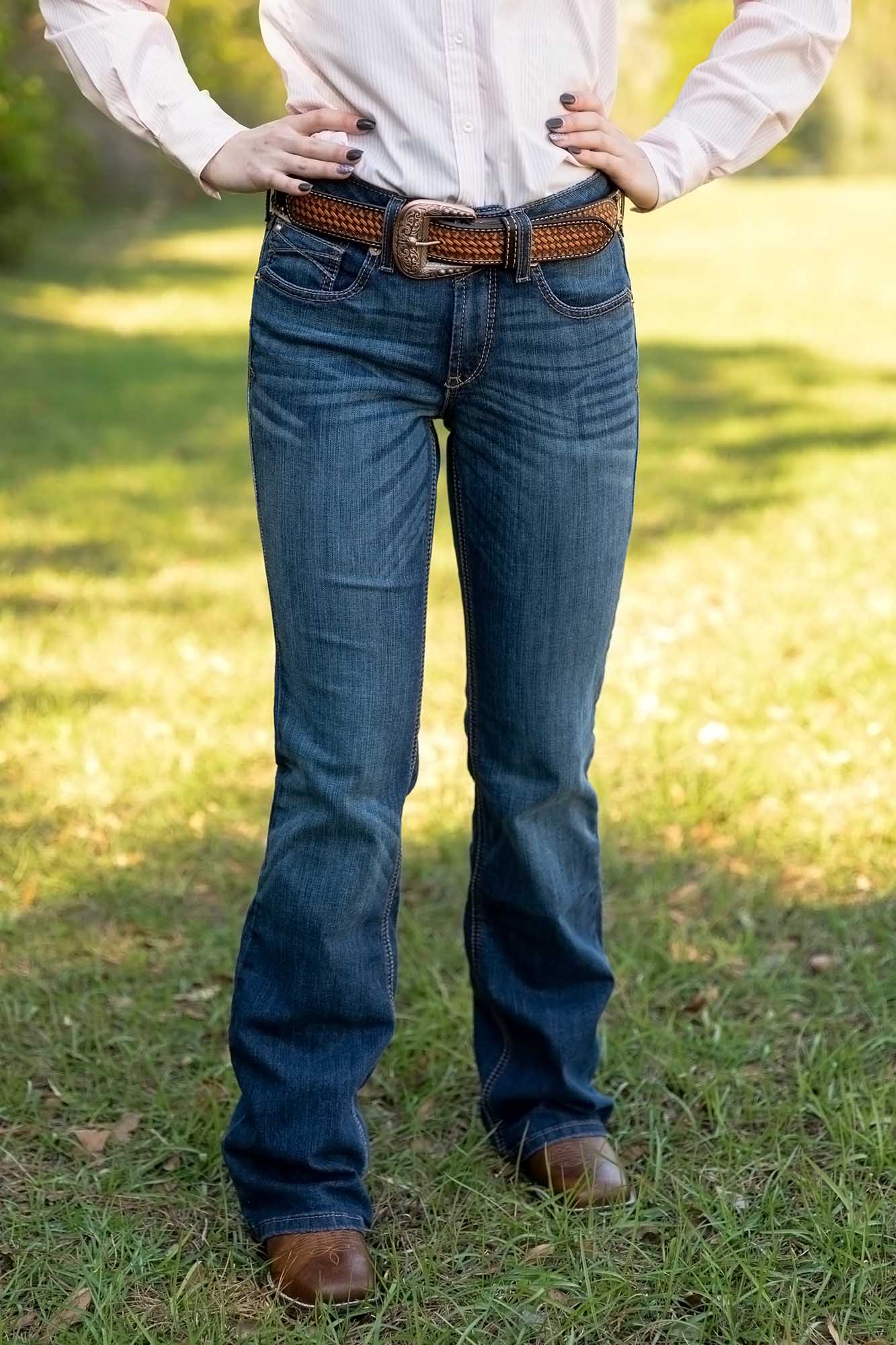 Ariat R.E.A.L. Perfect Rise Stretch Boot Cut Jean - Ariat - Equiluxe Tack