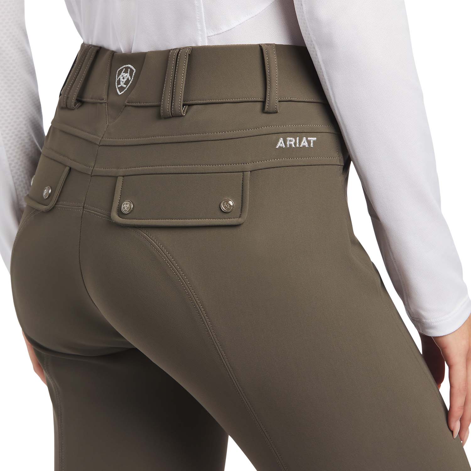 Ariat Tri Factor EQ Grip Knee Patch Breech - Ariat - Equiluxe Tack