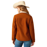 Ariat Womens Berber Back Softshell Jacket – Sherpa - Lined Trucker - Style Warm Layer - Ariat - Equiluxe Tack