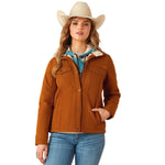 Ariat Womens Berber Back Softshell Jacket – Sherpa - Lined Trucker - Style Warm Layer - Ariat - Equiluxe Tack