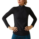 Ariat Women's Breathe 1/4 Zip Baselayer - Ariat - Equiluxe Tack