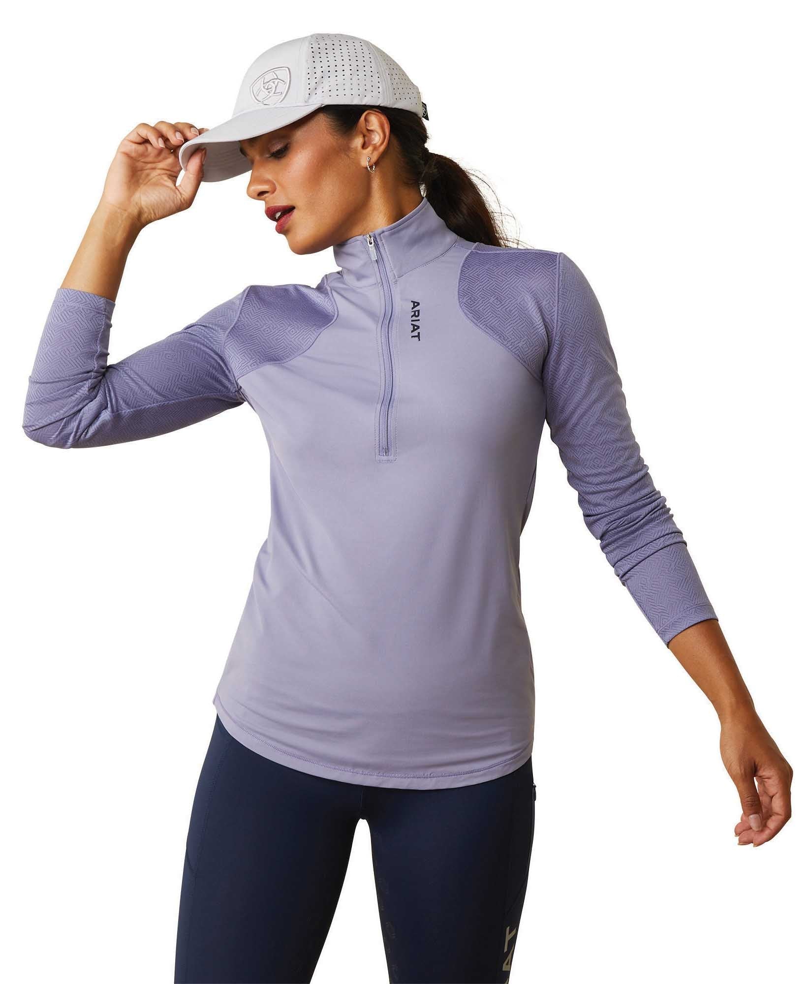 Ariat Women's Breathe 1/4 Zip Baselayer - Ariat - Equiluxe Tack