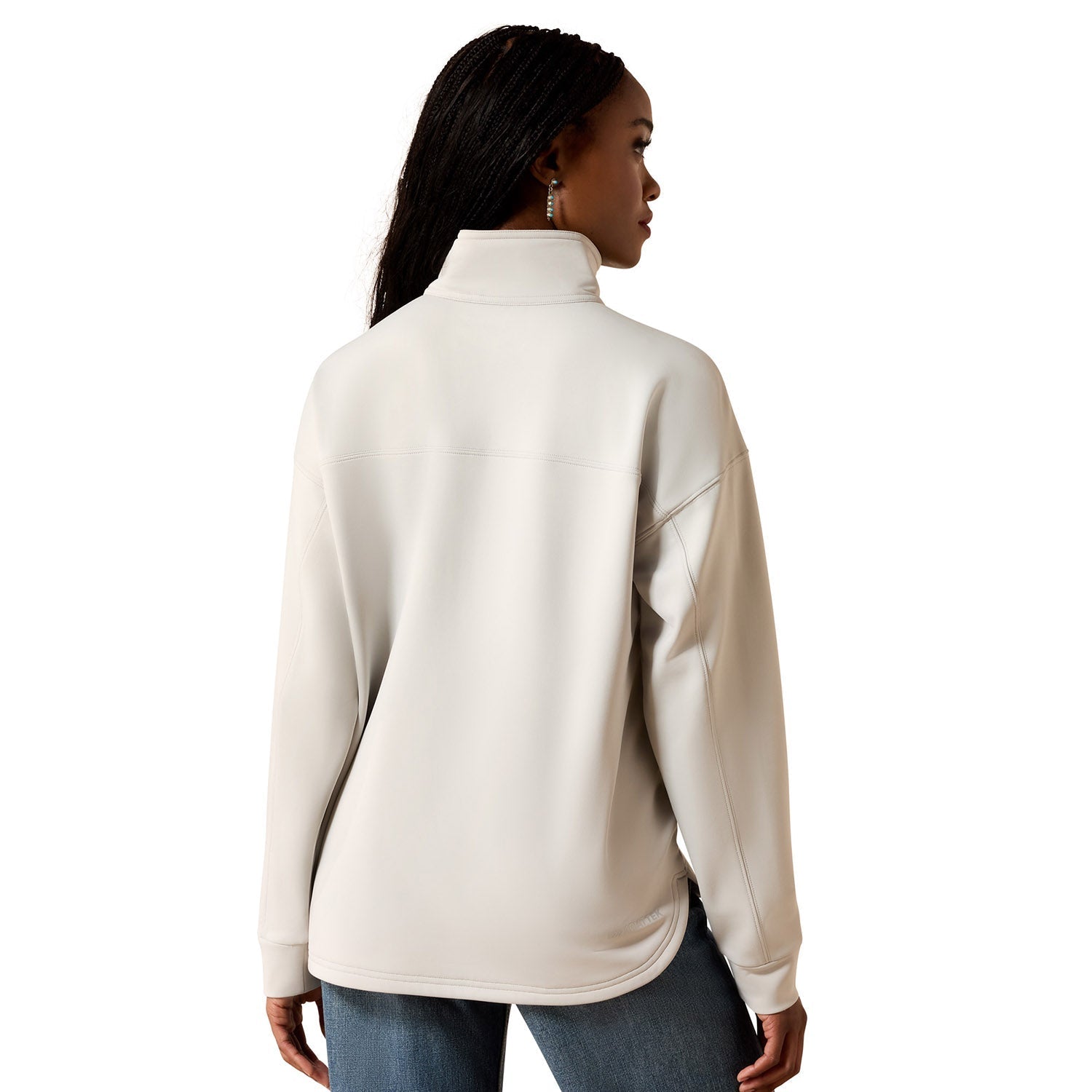 Ariat Women's Breeze Logo 1/2 Zip Fleece Sweatshirt - Ariat - Equiluxe Tack