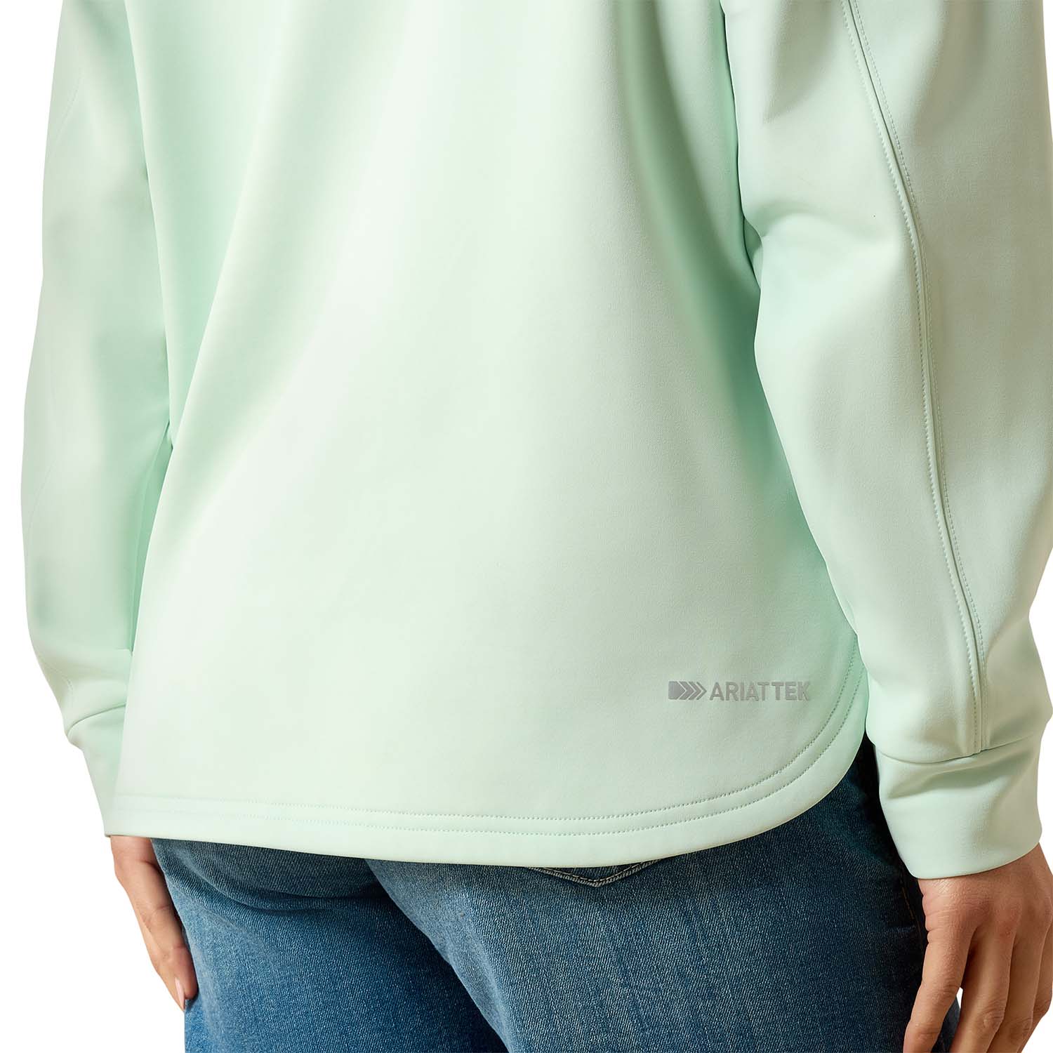 Ariat Women's Breeze Logo 1/2 Zip Fleece Sweatshirt - Ariat - Equiluxe Tack