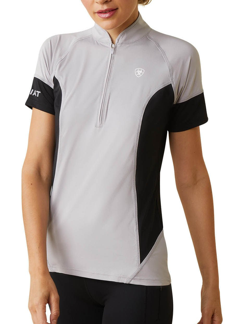Ariat Women’s Cambria Jersey 1/4 Zip Baselayer – Lightweight Riding Shirt with UPF 50+ - Ariat - Equiluxe Tack