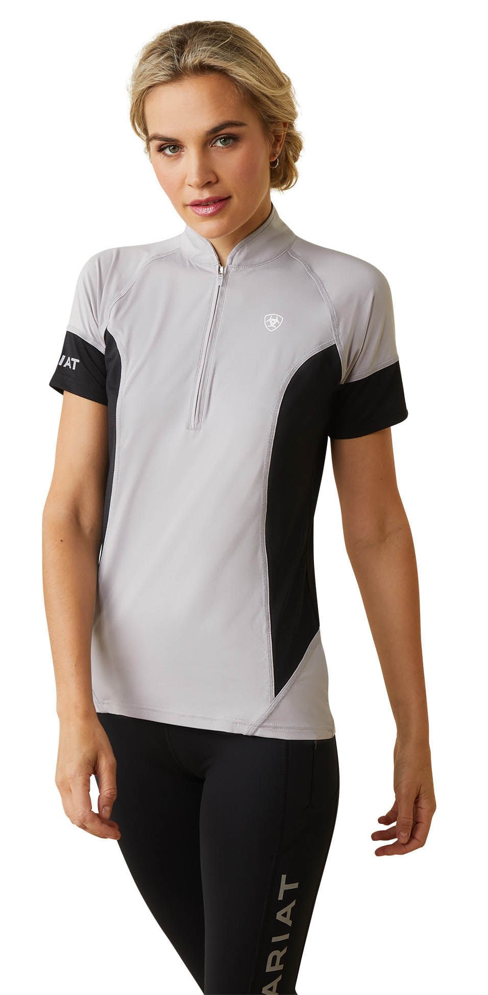 Ariat Women’s Cambria Jersey 1/4 Zip Baselayer – Lightweight Riding Shirt with UPF 50+ - Ariat - Equiluxe Tack