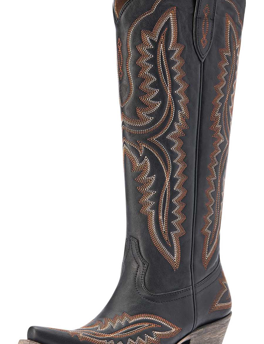 Ariat Women's Casanova Western Boot, Brooklyn Black - Ariat - Equiluxe Tack