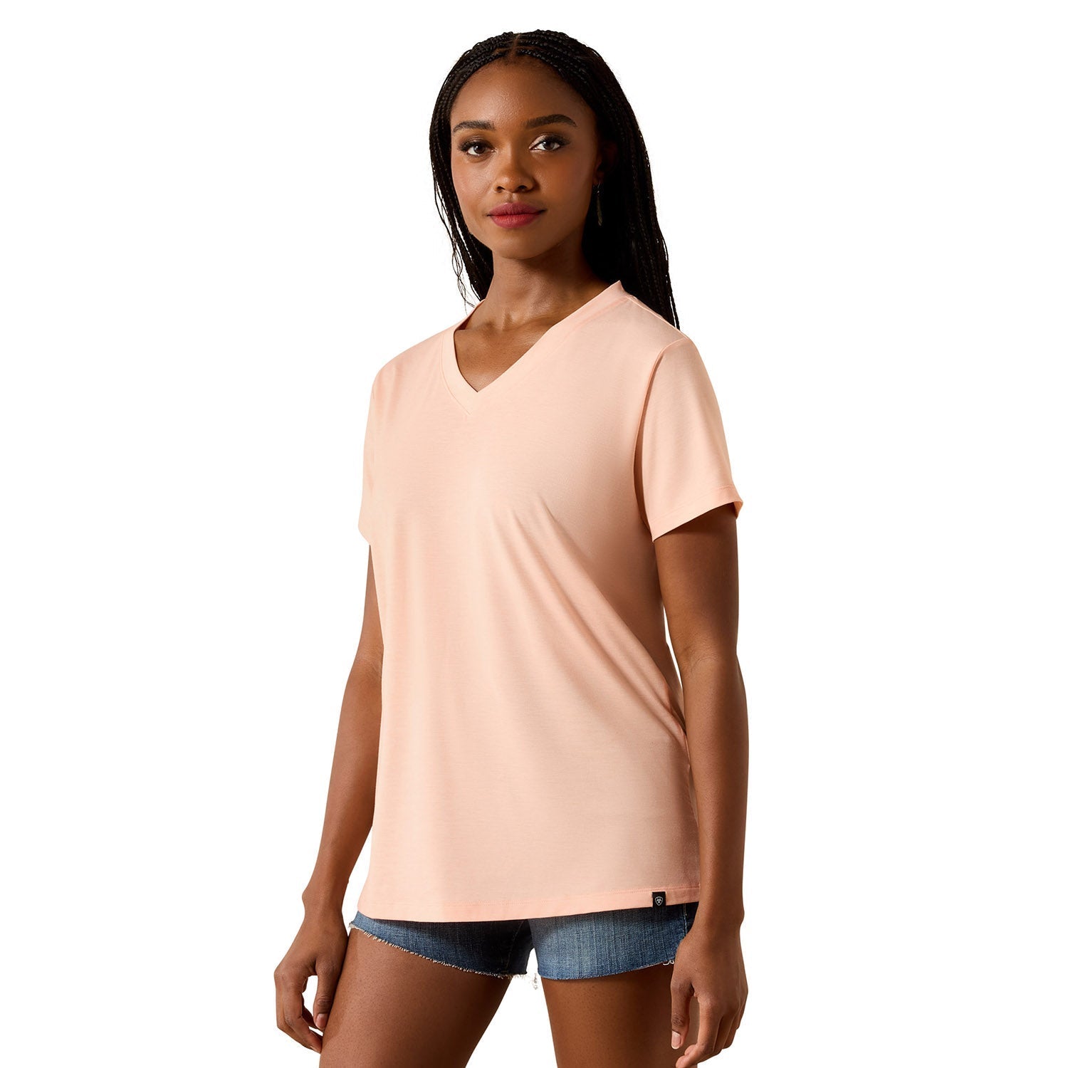 Ariat Women's Compass V - Neck T-Shirt - Ariat - Equiluxe Tack