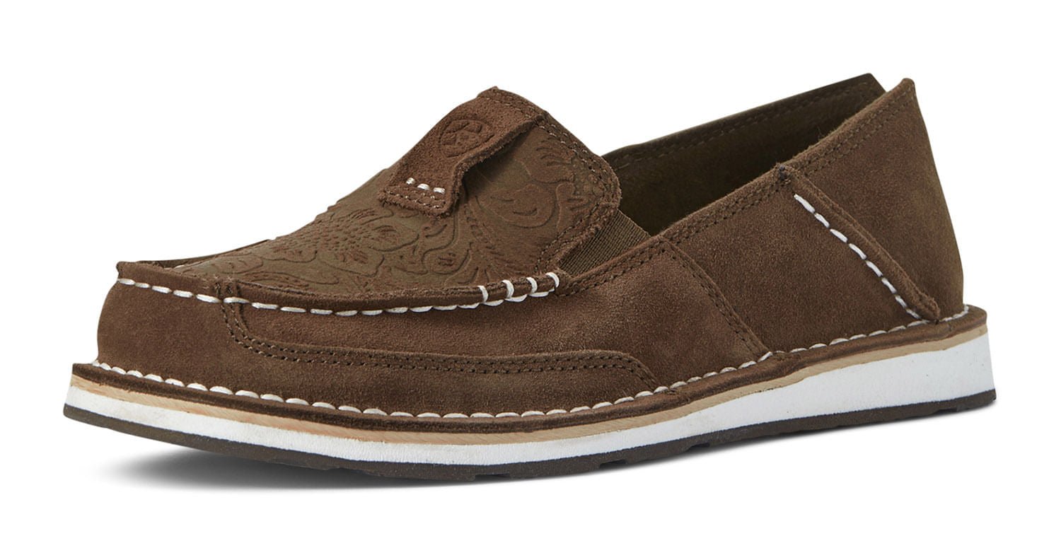 Ariat Women's Cruiser Slip-On Shoes – Comfortable, Lightweight Moc Toe Casual Shoes for Everyday Wear