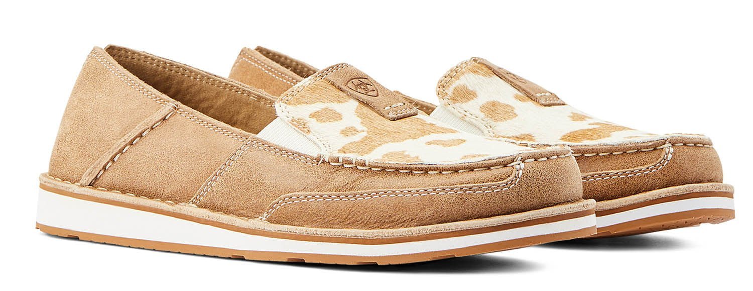Ariat Women's Cruisers, Adobe/ Tan and White Hair On - Ariat - Equiluxe Tack