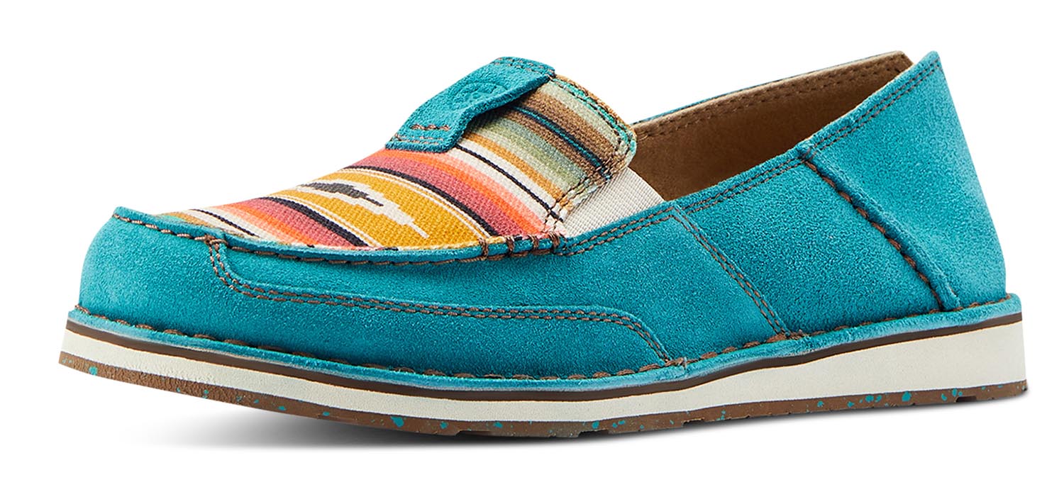 Ariat Women's Cruisers, Teal & Suede - Ariat - Equiluxe Tack