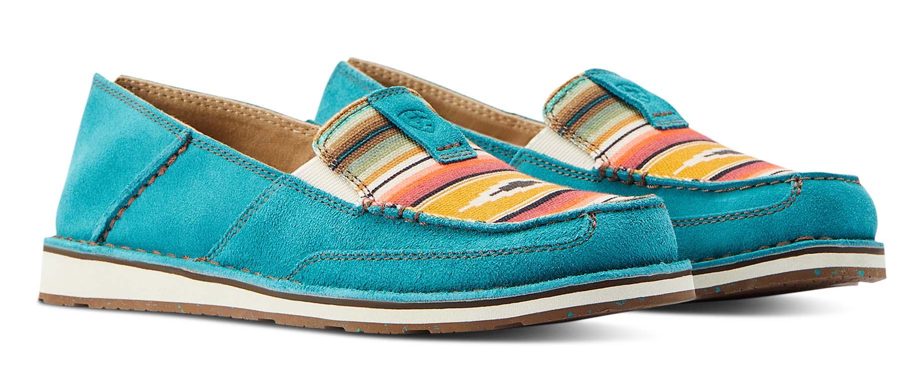 Ariat Women's Cruisers, Teal & Suede - Ariat - Equiluxe Tack