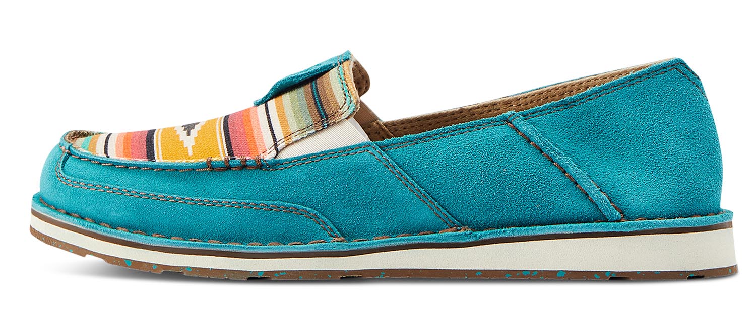 Ariat Women's Cruisers, Teal & Suede - Ariat - Equiluxe Tack