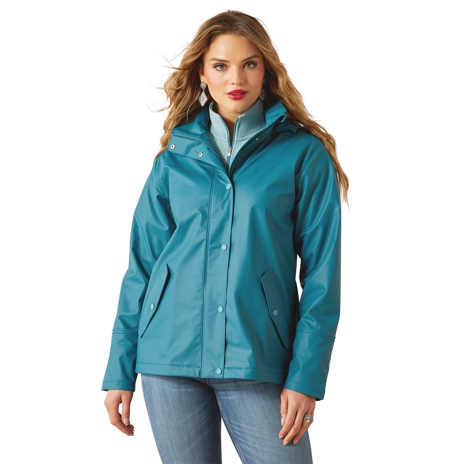Ariat Womens Drizzle Rain Slicker - Ariat - Equiluxe Tack