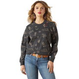 Ariat Womens Essential Crew Sweatshirt - Ariat - Equiluxe Tack