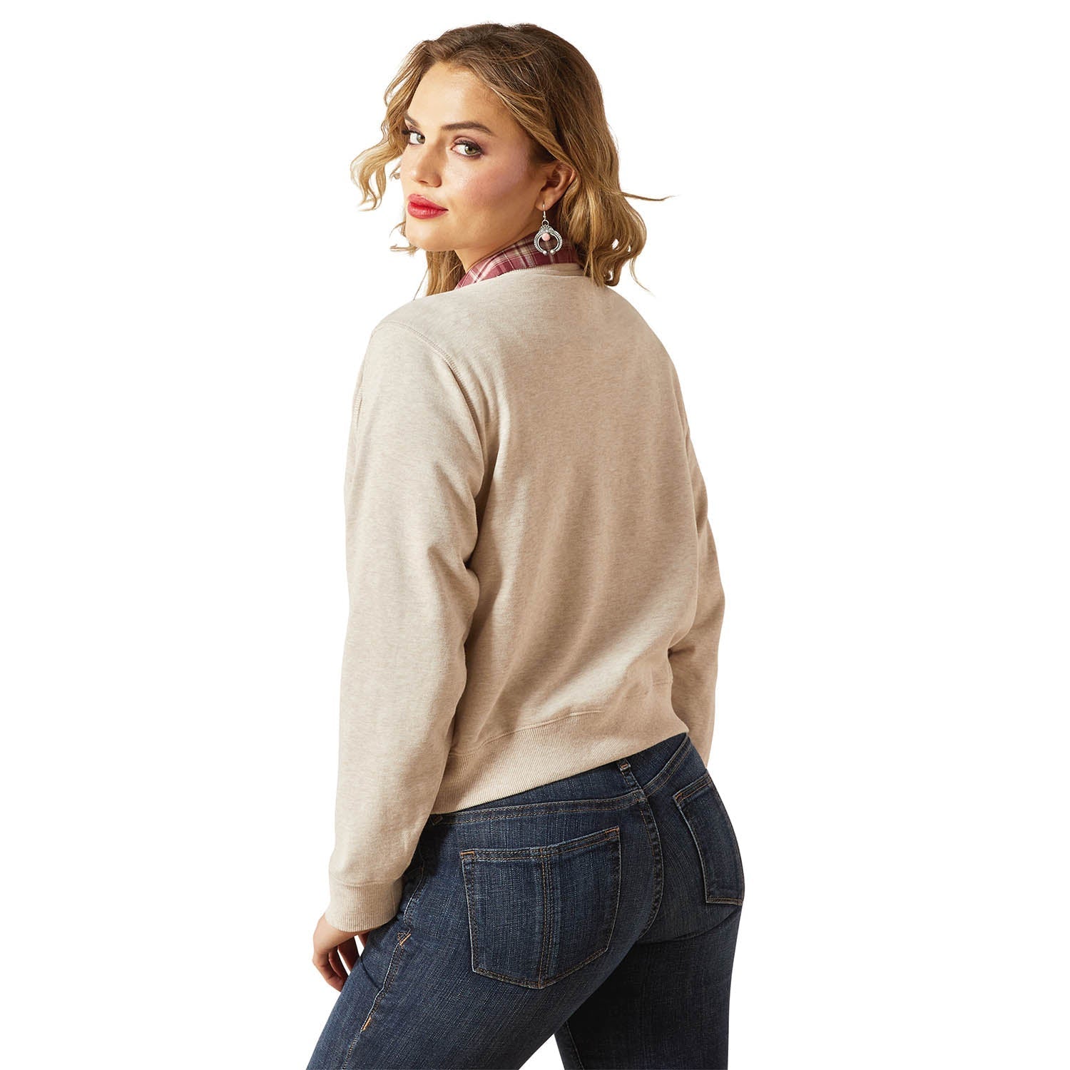 Ariat Womens Essential Crew Sweatshirt - Ariat - Equiluxe Tack