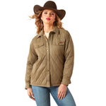 Ariat Womens Grizzly Quilted Barn Jacket – Warm Wind - Resistant Fleece - Lined Workwear Jacket - Ariat - Equiluxe Tack