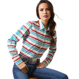 Ariat Women’s Team Kirby Wrinkle-Resistant Stretch Western Performance Shirt
