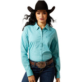 Ariat Women's Kirby Wrinkle-Free Long Sleeve Shirt – Figure-Flattering, Equestrian Performance Top