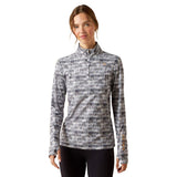 Ariat Women's Lowell 3.0 Long Sleeve 1/4 Zip Baselayer Shirt – Soft, Breathable, Performance Riding Top