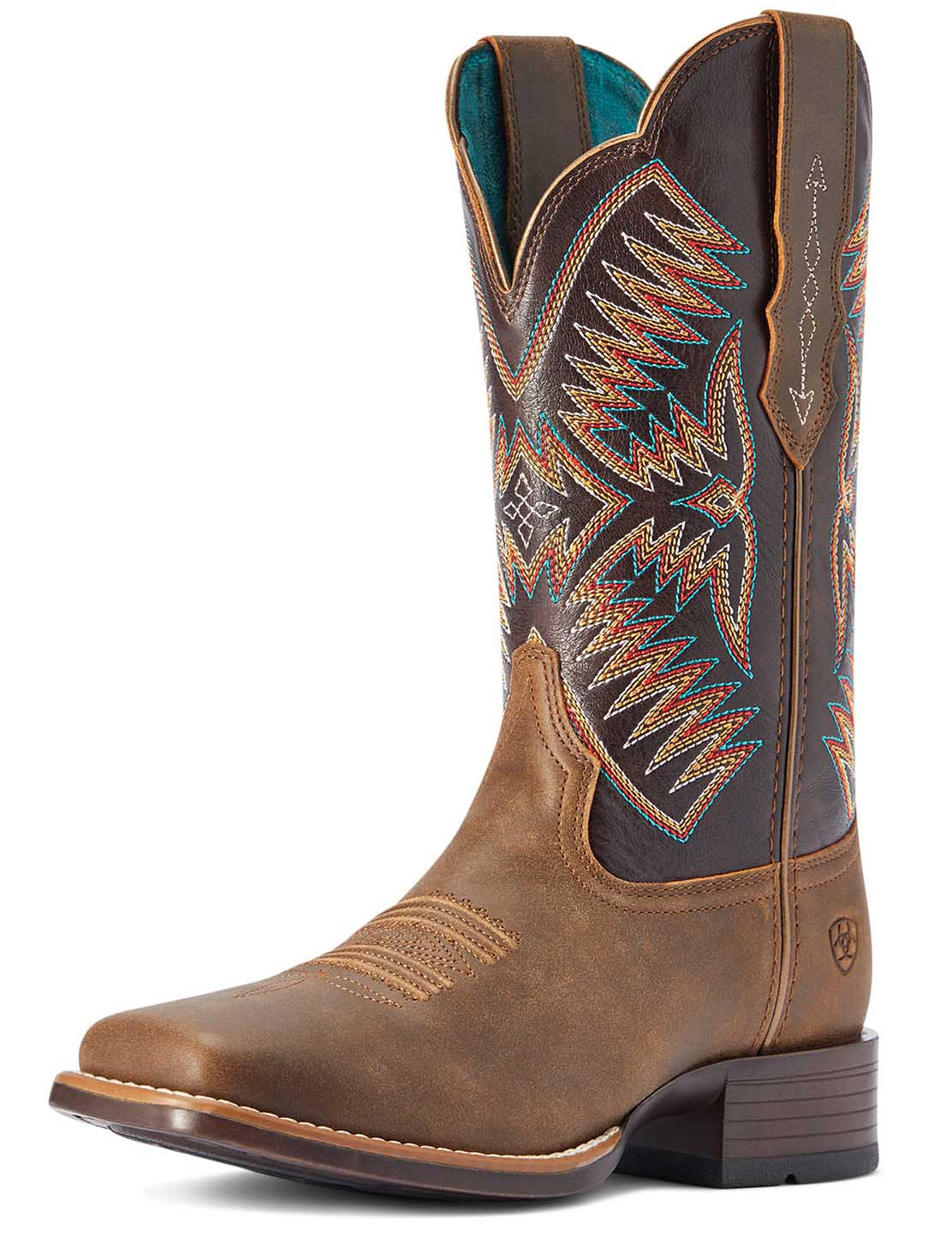 Ariat Women's Odessa StretchFit Western Boot, Fateful Brown - Ariat - Equiluxe Tack
