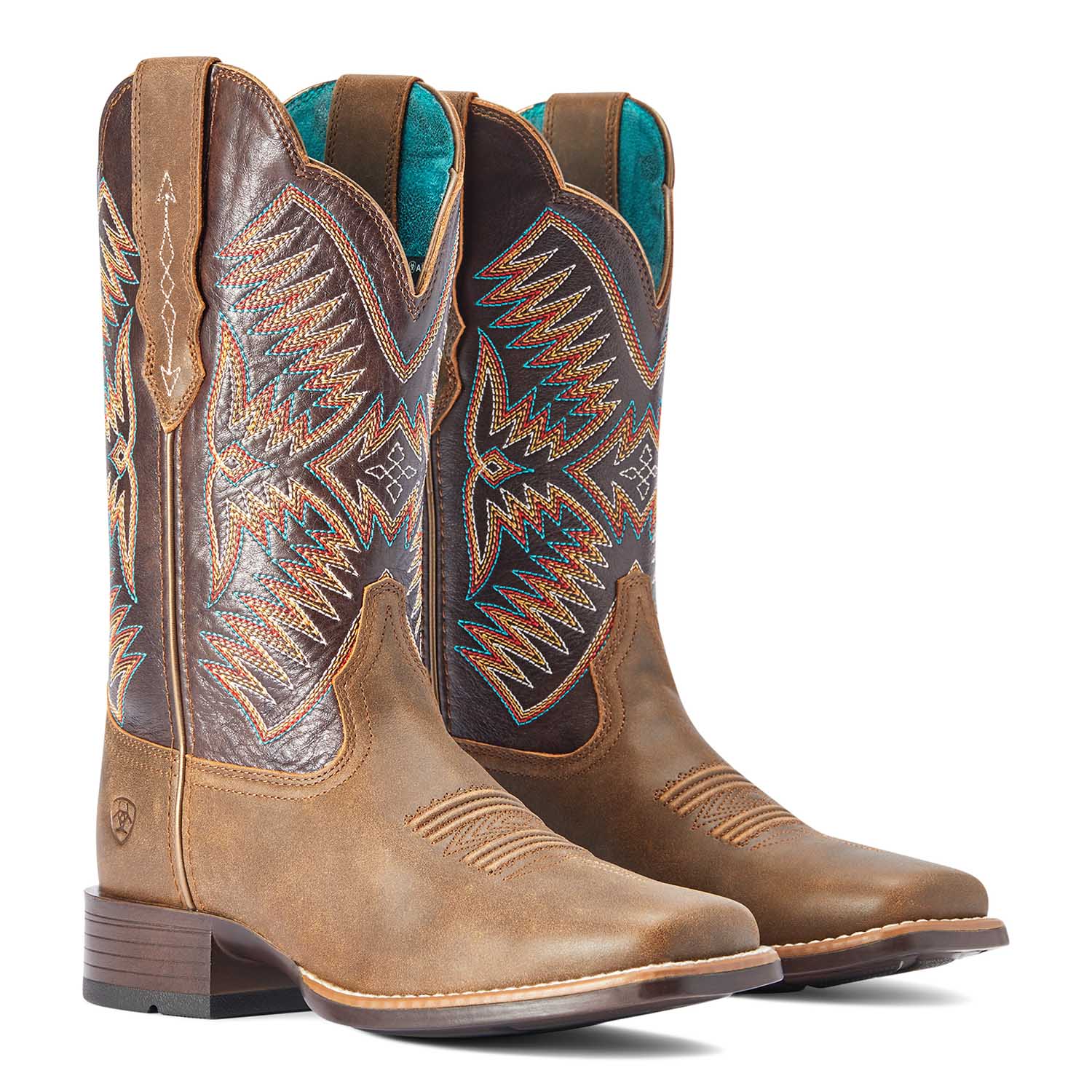 Ariat Women's Odessa StretchFit Western Boot, Fateful Brown - Ariat - Equiluxe Tack