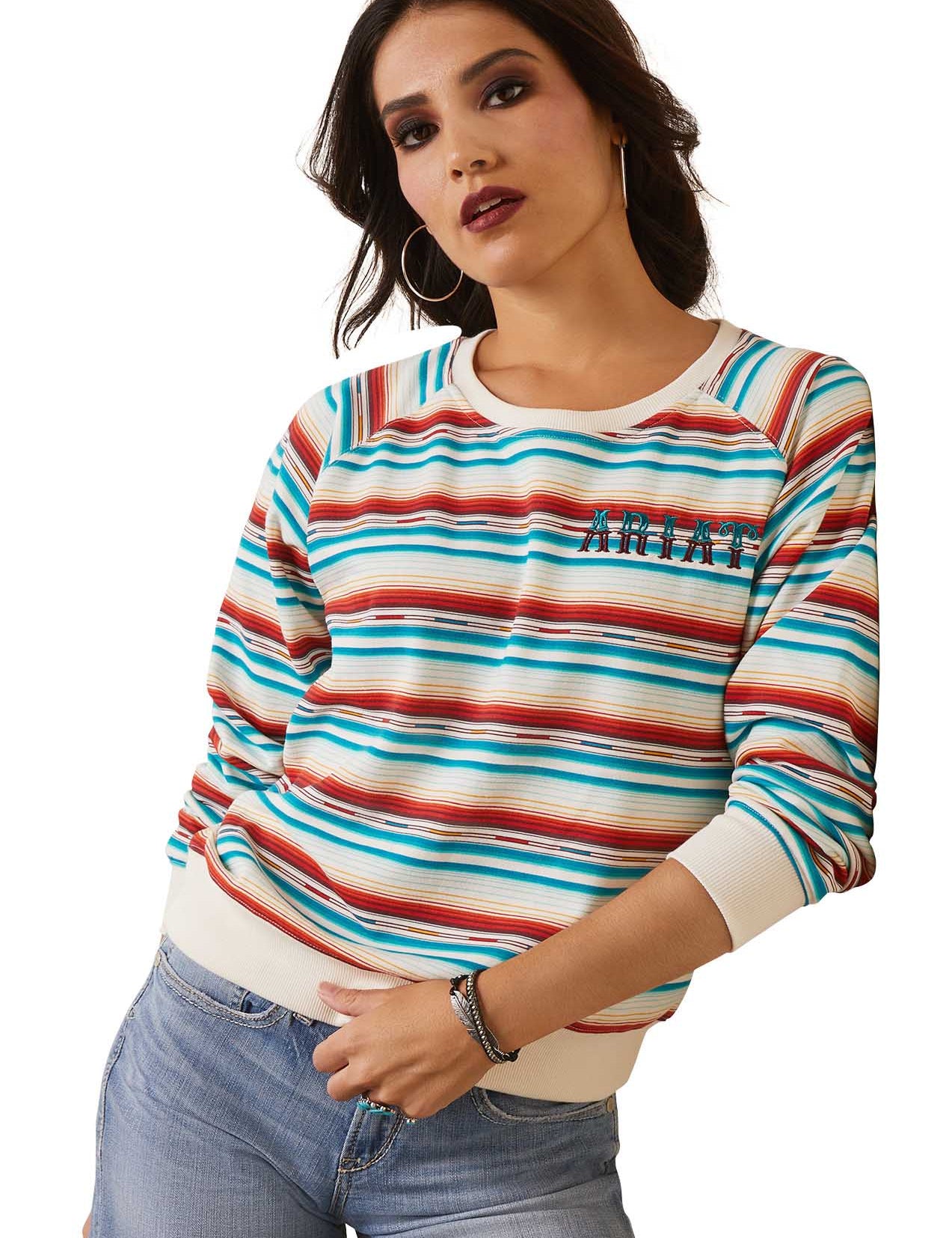 Ariat Women's R.E.A.L. Rosa Serape Sweatshirt - Ariat - Equiluxe Tack