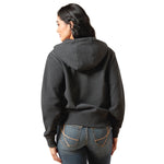 Ariat Womens Stitched Horseshoe Full Zip Hoodie - Ariat - Equiluxe Tack