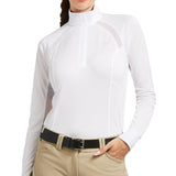 Ariat Women's Sunstopper 2.0 Quarter Zip Equestrian Show Shirt – UPF 50, Moisture - Wicking, Breathable Performance Top - Ariat - Equiluxe Tack