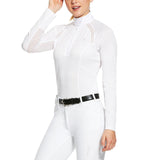 Ariat Women's Sunstopper 2.0 Quarter Zip Equestrian Show Shirt – UPF 50, Moisture - Wicking, Breathable Performance Top - Ariat - Equiluxe Tack