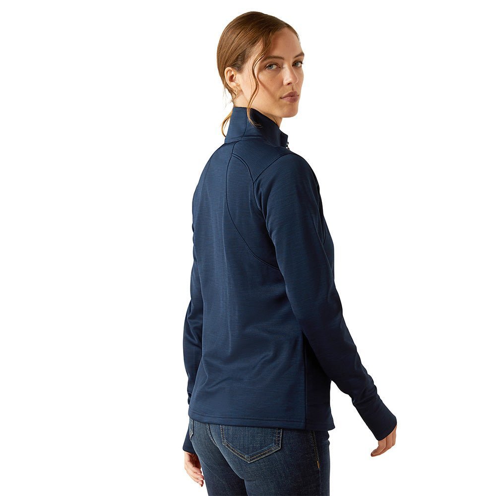Ariat Womens Team EQ 1/4 Zip Pullover – Lightweight Fleece Riding Pullover - Ariat - Equiluxe Tack