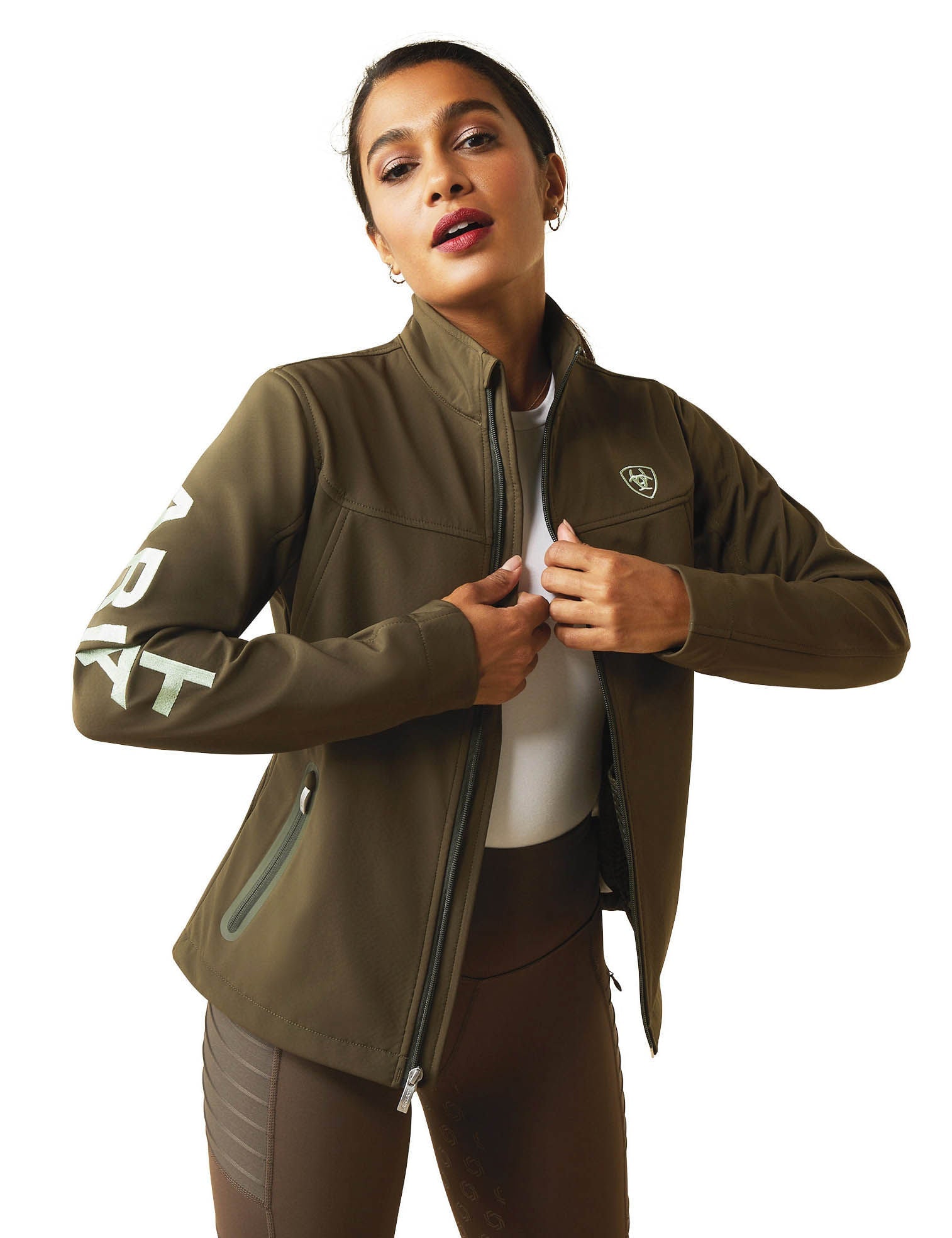 Ariat Women's Team Softshell Jacket, Relic - Ariat - Equiluxe Tack