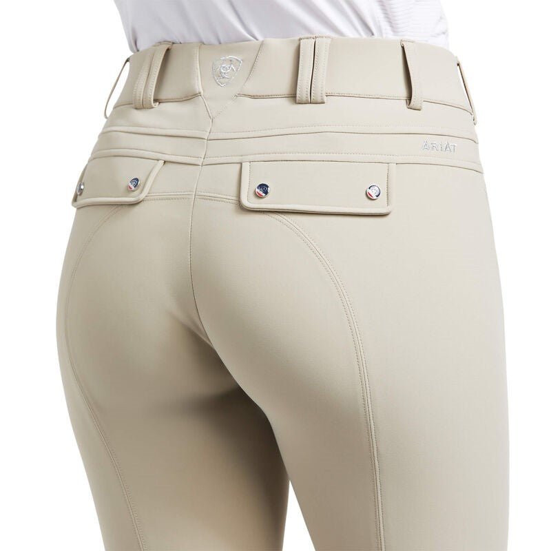 Ariat Women's Tri Factor Grip Knee Patch Breech - Breeches.com - Equiluxe Tack