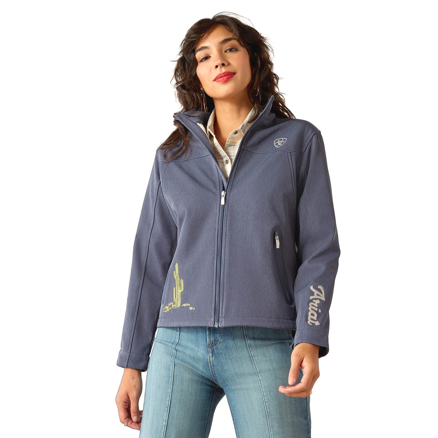 Ariat Women's Western Heritage Round Up Team Softshell Jacket - Ariat - Equiluxe Tack