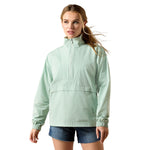 Ariat Women's Whisper Pullover Jacket – Lightweight Water - Repellent Windbreaker - Ariat - Equiluxe Tack