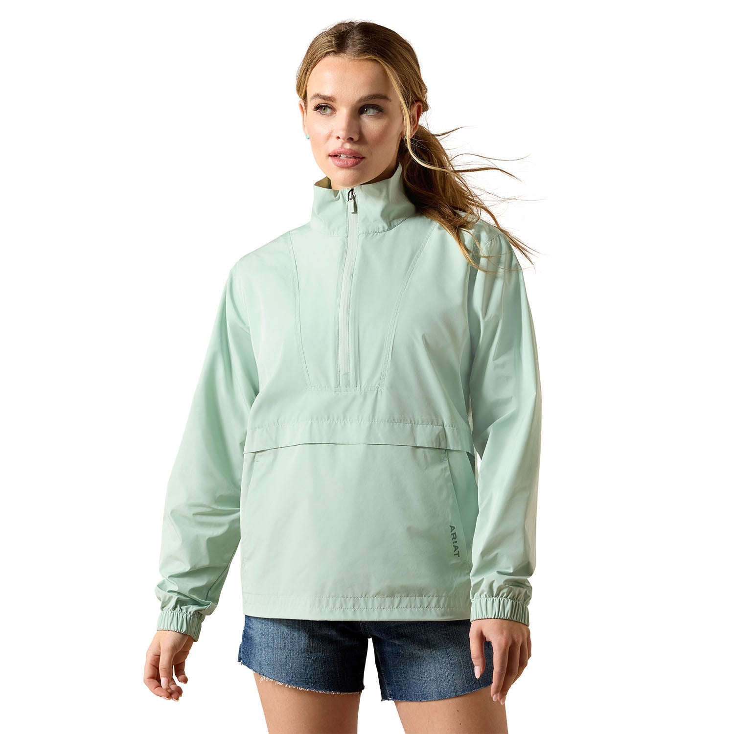 Ariat Women's Whisper Pullover Jacket – Lightweight Water - Repellent Windbreaker - Ariat - Equiluxe Tack
