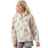 Ariat Women's Whisper Pullover Jacket – Lightweight Water - Repellent Windbreaker - Ariat - Equiluxe Tack
