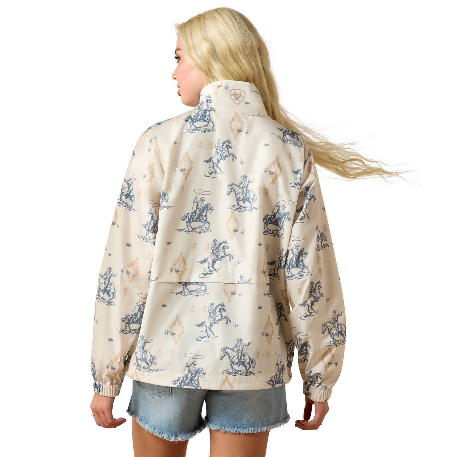 Ariat Women's Whisper Pullover Jacket – Lightweight Water - Repellent Windbreaker - Ariat - Equiluxe Tack
