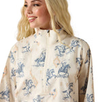 Ariat Women's Whisper Pullover Jacket – Lightweight Water - Repellent Windbreaker - Ariat - Equiluxe Tack