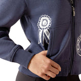 Ariat Youth Spiffy Full Zip Equestrian Hoodie - Ariat - Equiluxe Tack
