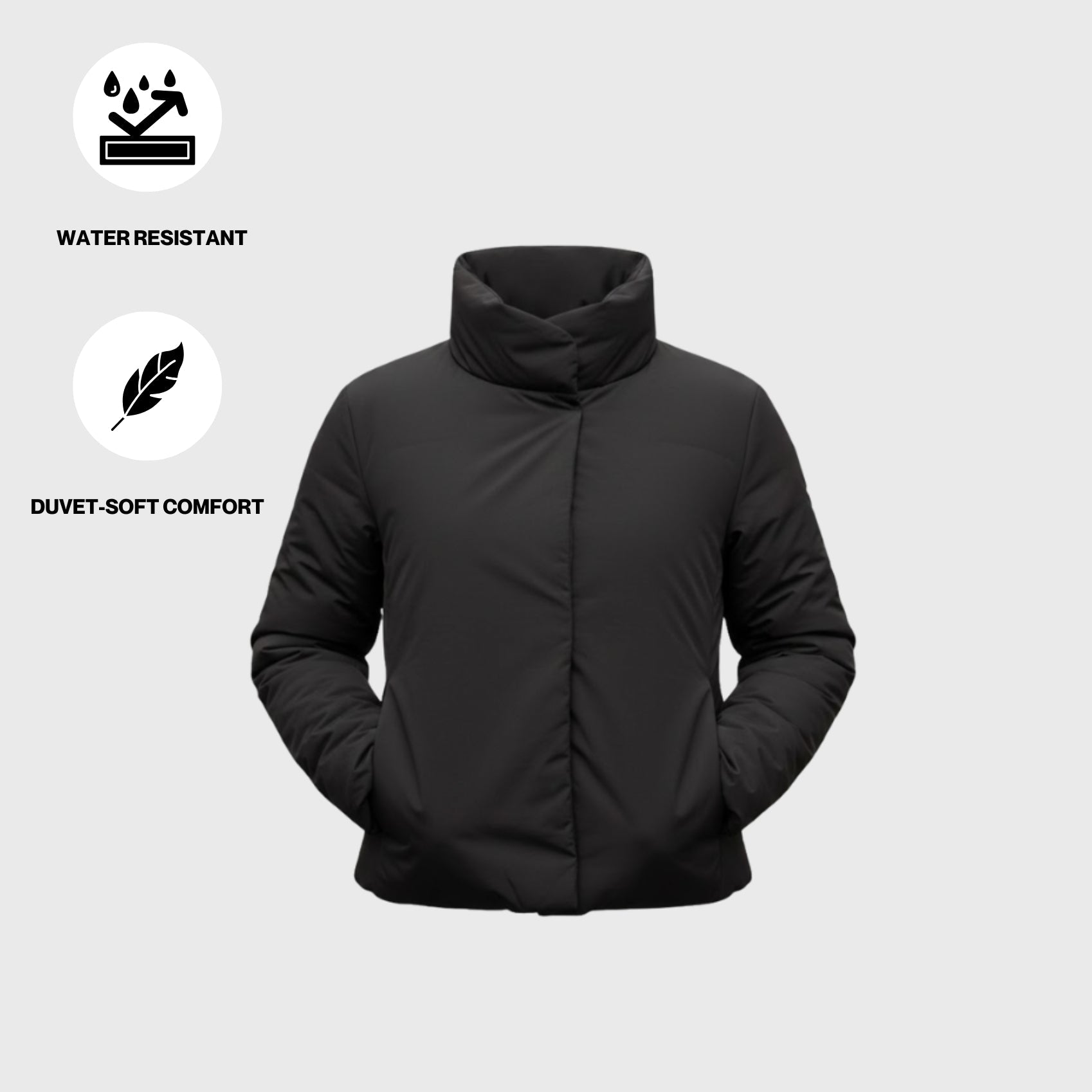ARMATEQ CLOUD WRAP PUFFER - BLACK - ARMATEQ - Equiluxe Tack